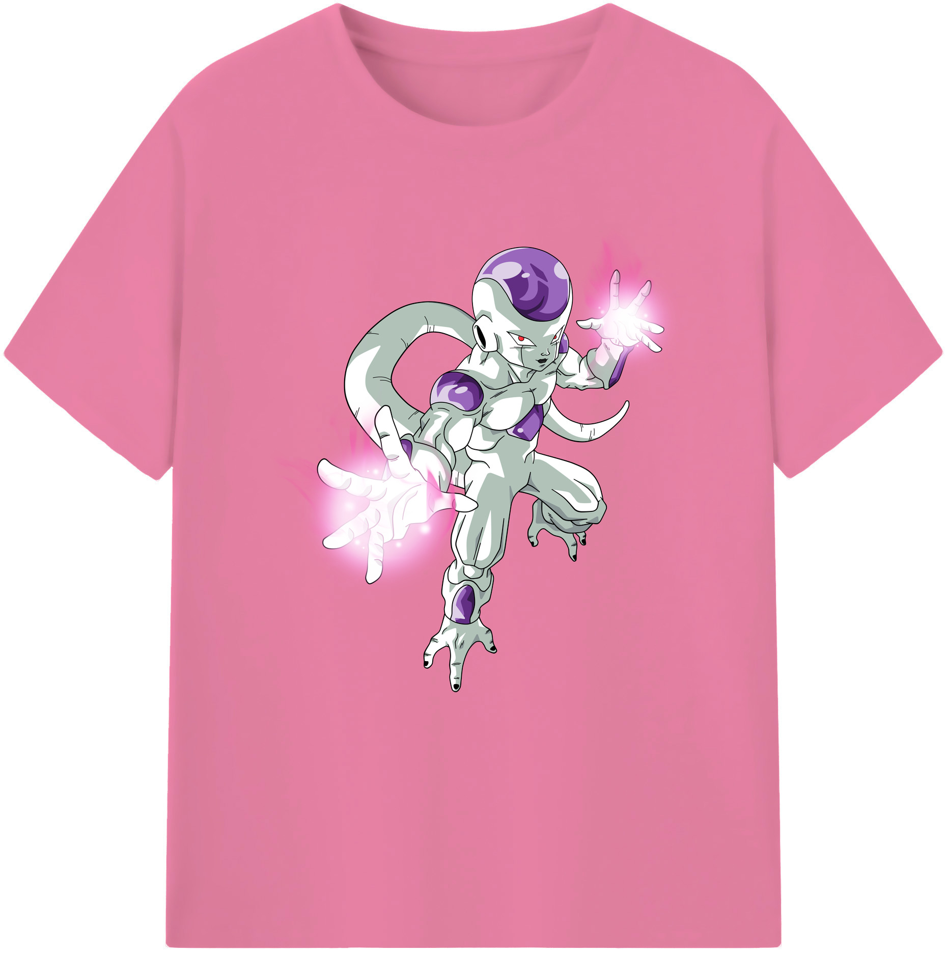 （画像用） ドラゴンボール フリーザ DRAGON BALL Frieza 綿100％半袖Tシャツ（フロントプリント）